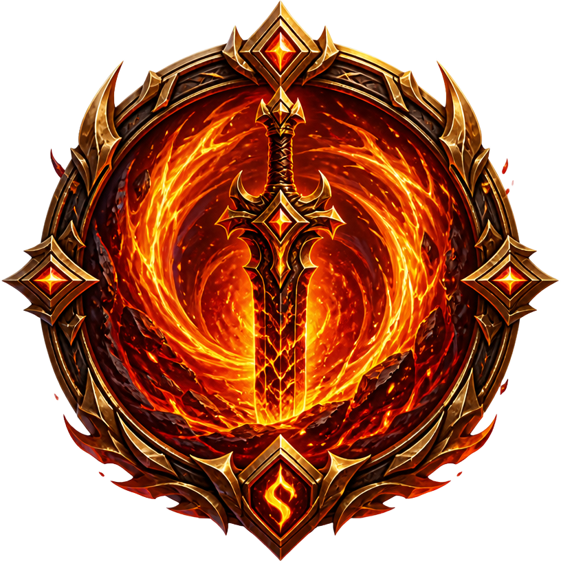 Emblema del rango Tormenta de fuego