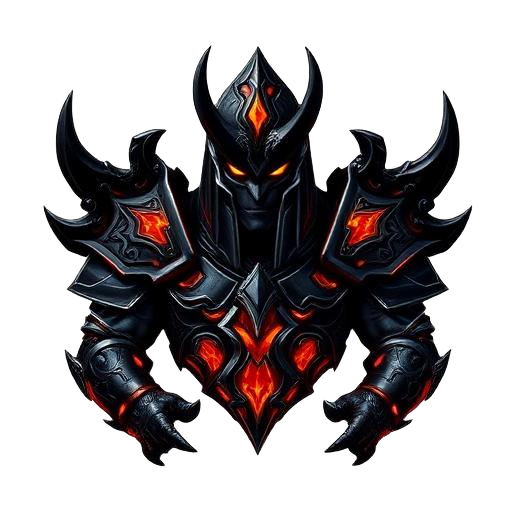 Emblema del rango Titán de obsidiana